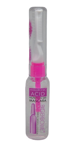 Gel Modelador Para Cejas Doble Cepillo C/ Acido Hialuronico Color Transparente