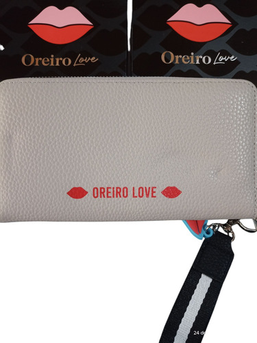 Billetera Oreiro En Caja Nude Liso
