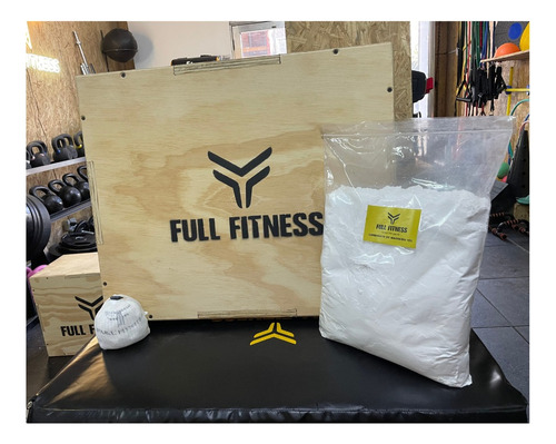Carbonato De Magnesio En Polvo 1 Kg + Chalk Ball Cross Gym Sabor Sin Sabor