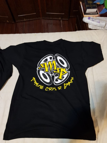 Imagem 2 de 3 de Camisa Minas Paredões+ 2 Adesivos (treme Com O Grave)