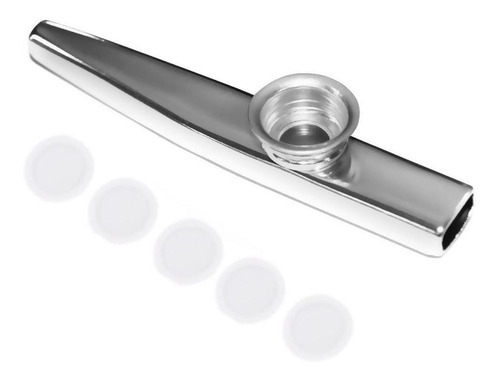 Imagen 11 de 12 de 2 Piezas Kazoo De Aleación De Aluminio Con Diafragma