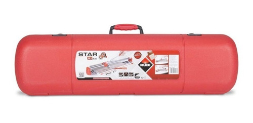 Imagen 4 de 7 de Corta Cortadora Ceramica Porcelanato Rubi Star 63cm C/maleta