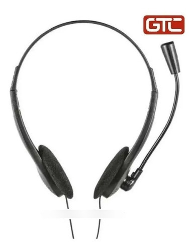 Imagen 2 de 2 de Auriculares Con Micrófono Para Pc, Livianos, Cómodos, 2 Plug