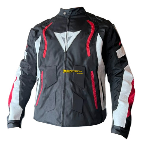 Chaqueta Protecciones Cuero Tex Reglamentaria Colombia