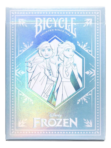 Baraja Bicycle Frozen Reverso Agua Idioma Español