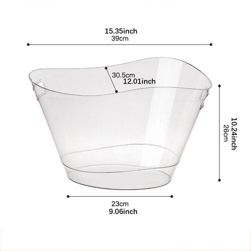 Bucket De Recipiente De Refrigeração De Gelo Banheira De