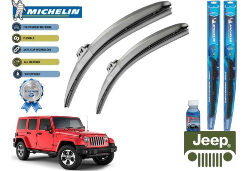 Par Plumas Limpiabrisas Jeep Sahara 2016 Michelin