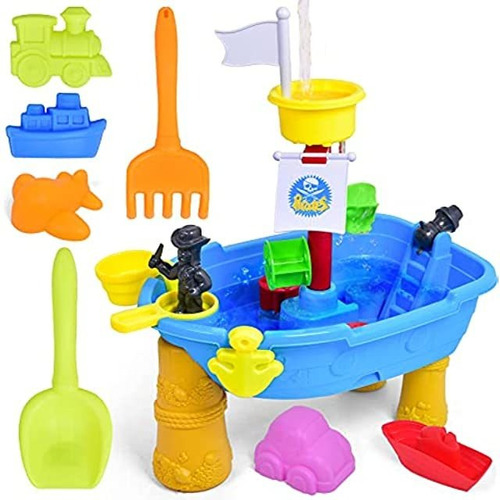 Fun Little Toys Mesa De Agua Para Niños Pequeños De 1 A 3, 