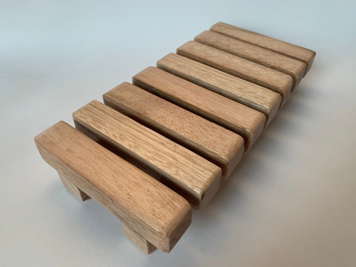 Jabonera Shampoo Solido (madera Eucalipto)