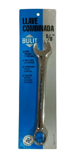 Llave Bulit Combinada - Ac. Forjado Y Templado - 5/8 Pulgada