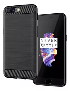 Funda Carbono Antigolpe Para Oneplus 5 Palermo