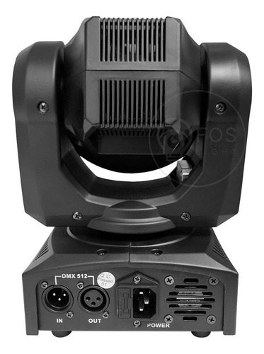 6x Mini Spot Led Moving Head 30w + Mesa Controller 192 Dmx 110v/220v