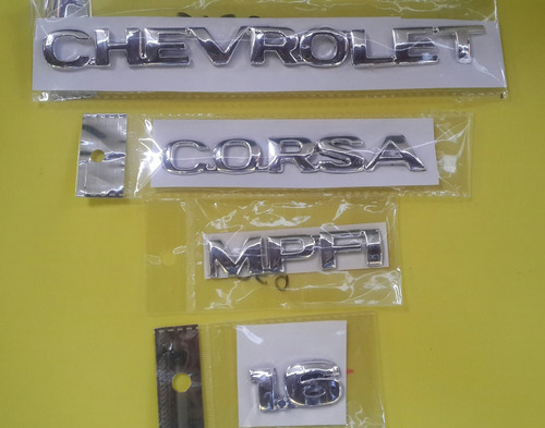 Emblemas Kit Corsa 4 Piezas Chevrolet