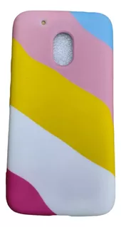 Estuche Forro Funda Goma Para Motorola Moto G4 Play