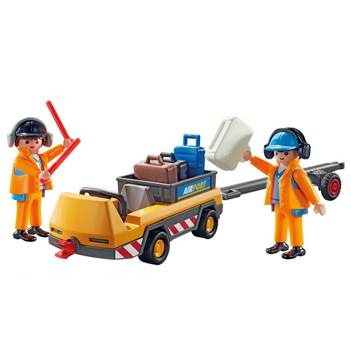 Playmobil 5396 Vehiculo Para Maletas Aeropuerto Accesorios