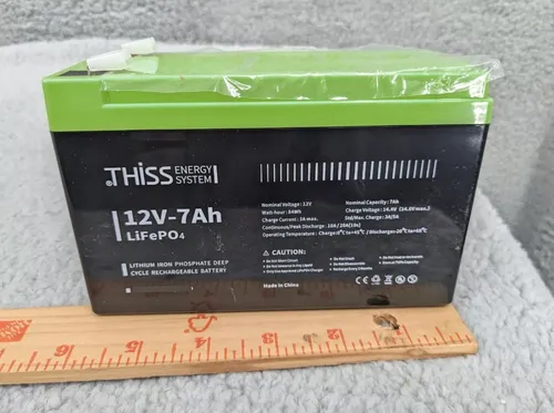 Bateria Lifepo4 7ah 12v