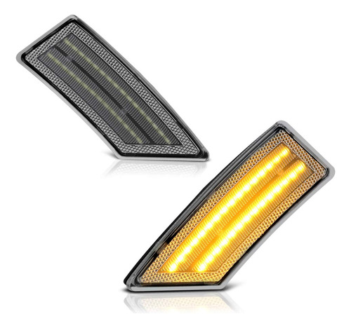 Tira Led Ambar Completa Luz Marcador Lateral Frontal Carcasa