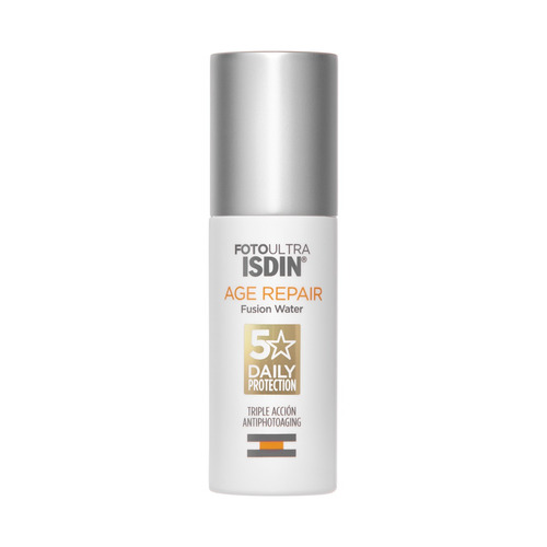 Imagen 2 de 5 de Fotoprotector Isdin Foto Ultra Age Repair fluido FPS50 x 50 ml