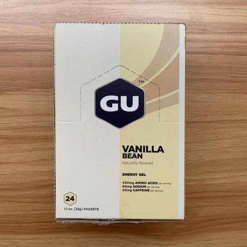 24 Geles Deportivos Gu Energy Gel Vainilla