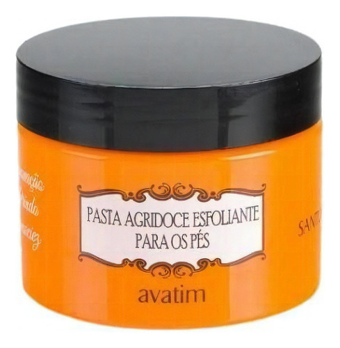 Pasta Agridoce Esfoliante Para Os Pés - Santo Pé 200g
