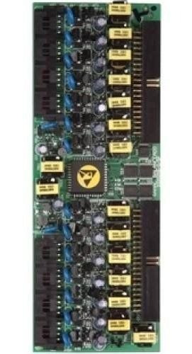 Placa 16 Ramais P/ Centrais Maxcom Cp 48/80/112 Balanceada