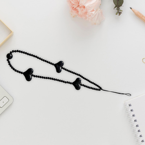 Correa De Teléfono Con Cuentas Acrílicas, Funda Creativa E