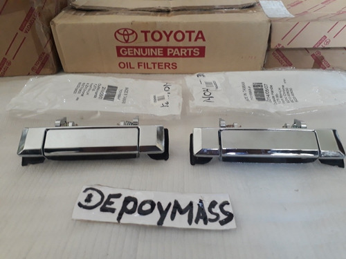 Manilla Cromada Externa Toyota Machito Nuevas Fj75