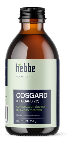 Cosgard Geogard 221 Conservador Natural Cosméticos Bio 250ml