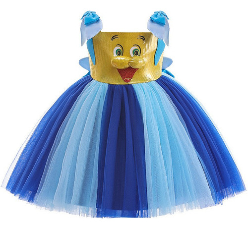 Vestido De Bob Esponja Para Niñas Cosplay Halloween