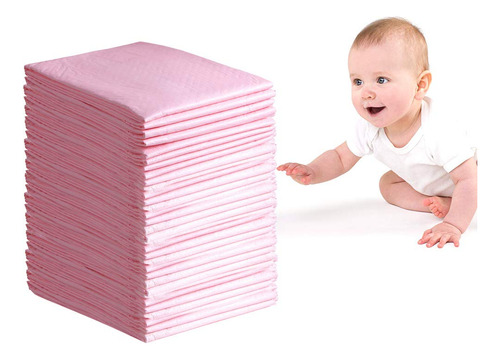 Paquete De 50 Almohadillas Desechables Para Bebe, Almohadill