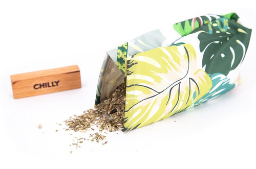 Imagen 5 de 8 de Yerbera De Tela 500 Grs Diseño Selva Chilly