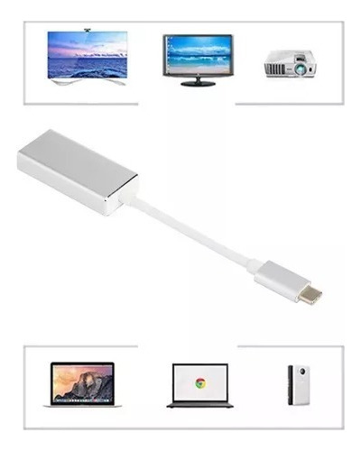 Cabo Adaptador Usb-c Para Displayport Dp