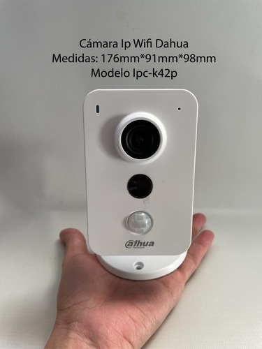 Imagen 5 de 10 de Camara Ip Wifi 4mpx Ir 10m Microfono H.265 Dahua Ipc-k42p