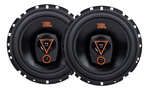 2 Falantes Triaxiais Jbl 6trms80 160w + 2 Strobo Ajk 6w 3.0