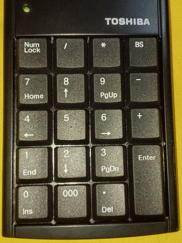 Teclado Numérico, Conexión Usb 