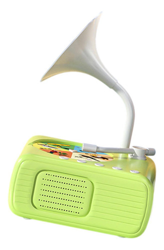 Gramofone Infantil Fonógrafo Educacional Infantil Com Verde