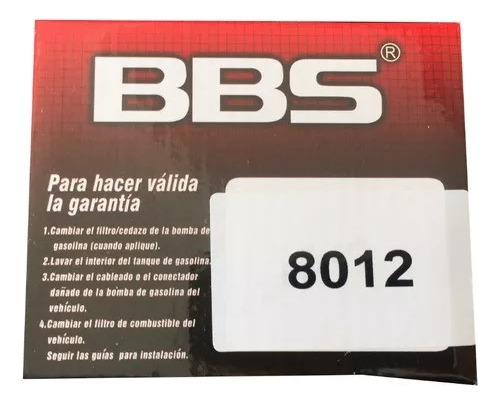 Pila Bomba Gasolina Externa Universal Carburado 8012