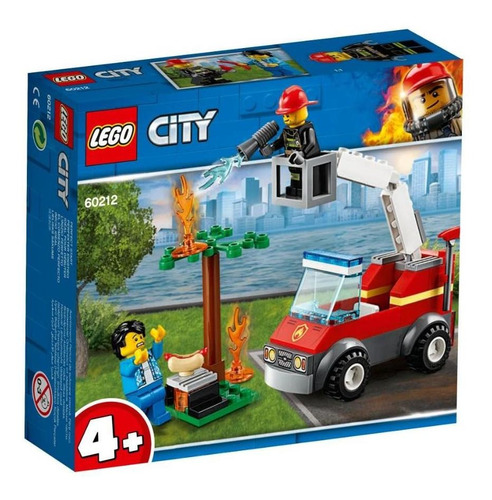 Lego City Barbecue En Apuros