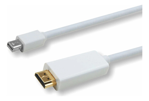 Imagen 1 de 1 de Cable Thunderbolt Mini Displayport A Hdmi 1.8m Display Port