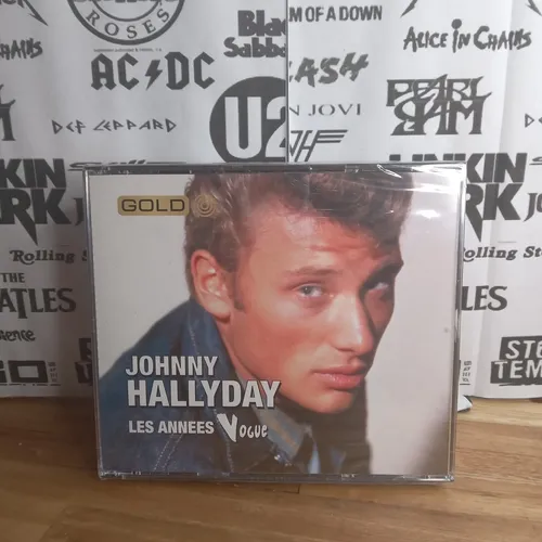 Johnny Hallyday - Les Annees Vogue 3cd Gold Importado