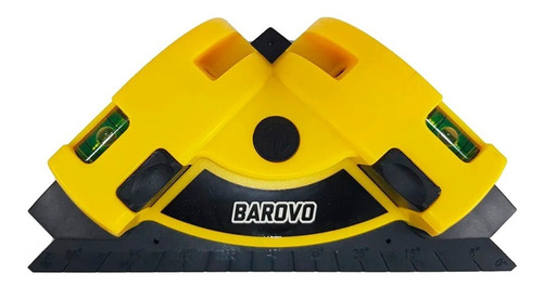Nivel Laser Escuadra 8 Mts Barovo 90° 2 Burbuja Cerámica Cuo