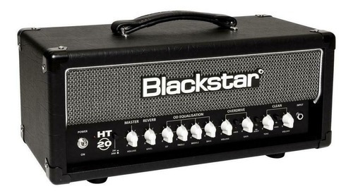 Blackstar Ht20 Rh Mk2 Cabezal 20 Watts Valvular Reverb Color Negro