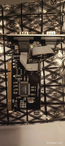 Tarjeta Pci 2 Puerto Serial Db9 Controlador Wch