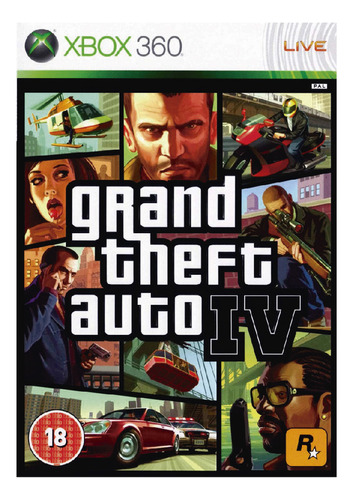 Grand Theft Auto Iv - Xbox 360