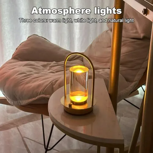 Lámpara De Mesa Lumisom Portátil Dimmable Rechargeable - Dor