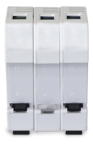 Porta Fusível Tipo Cartucho 10x38mm 3 Polos 32a