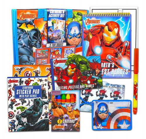 Marvel Avengers Ultimate Activity Set ~ Portafolio De Superh