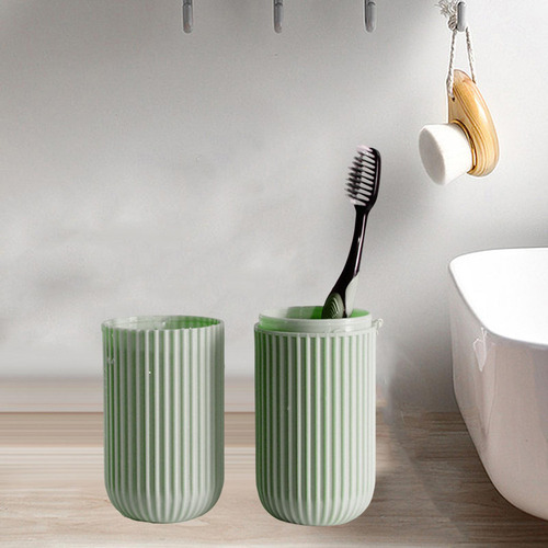 * 2 Contenedor De Cepillo De Dientes De Viaje, Soporte