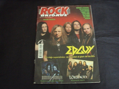 Revista Rock Brigade # 13 - C/ Poster Dream Theater