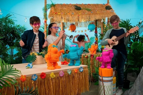 Imagen 3 de 5 de Peludito Shine Orangután Con Movimiento Y Sonido Jp008